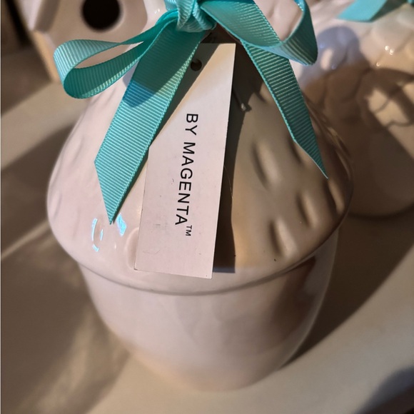 Ceramic Birdhouse with HOME Text - Picture 2 of 2